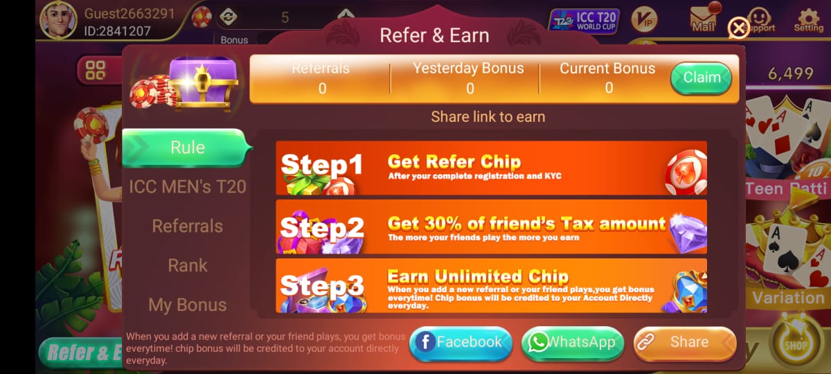 Teen Patti Field Apk
