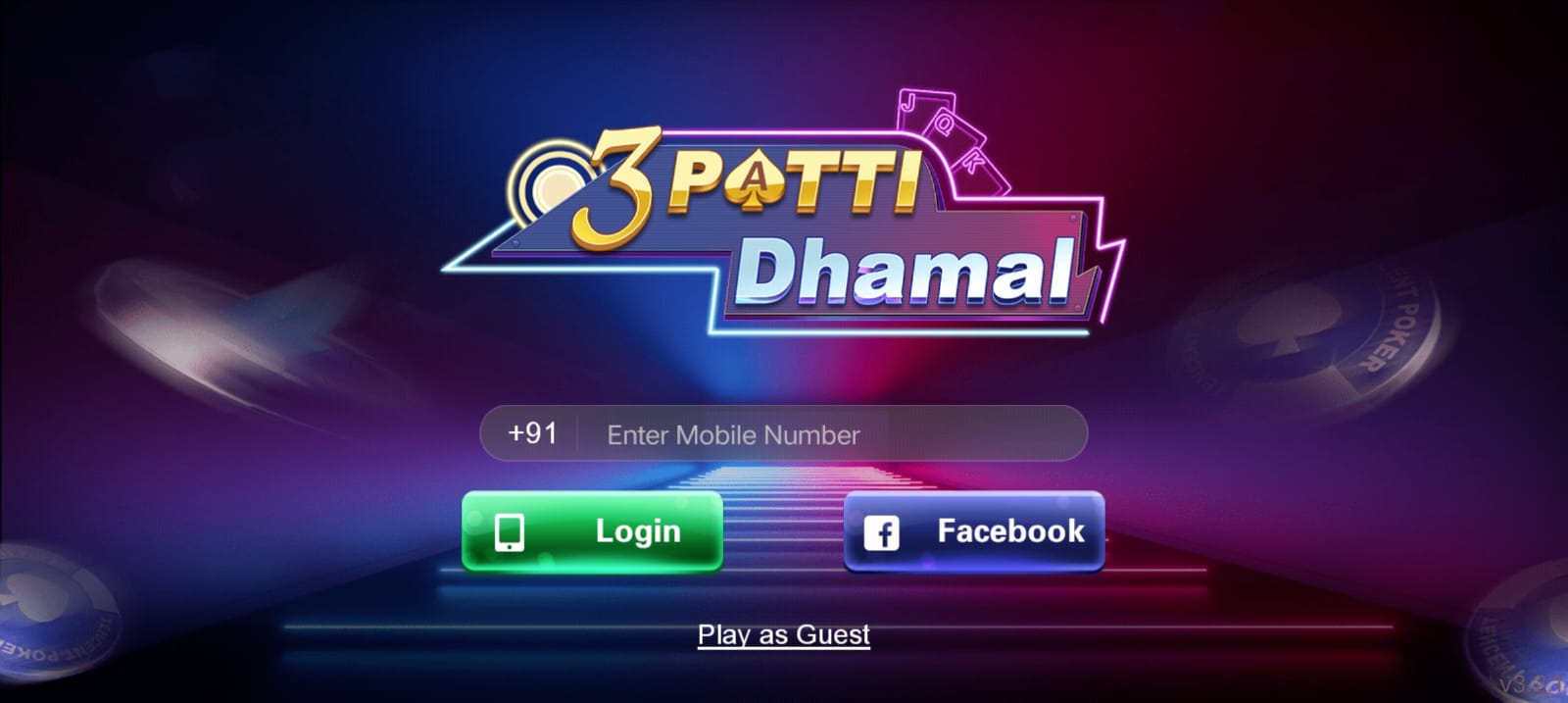 "Teen Patti Dhamal" Apk