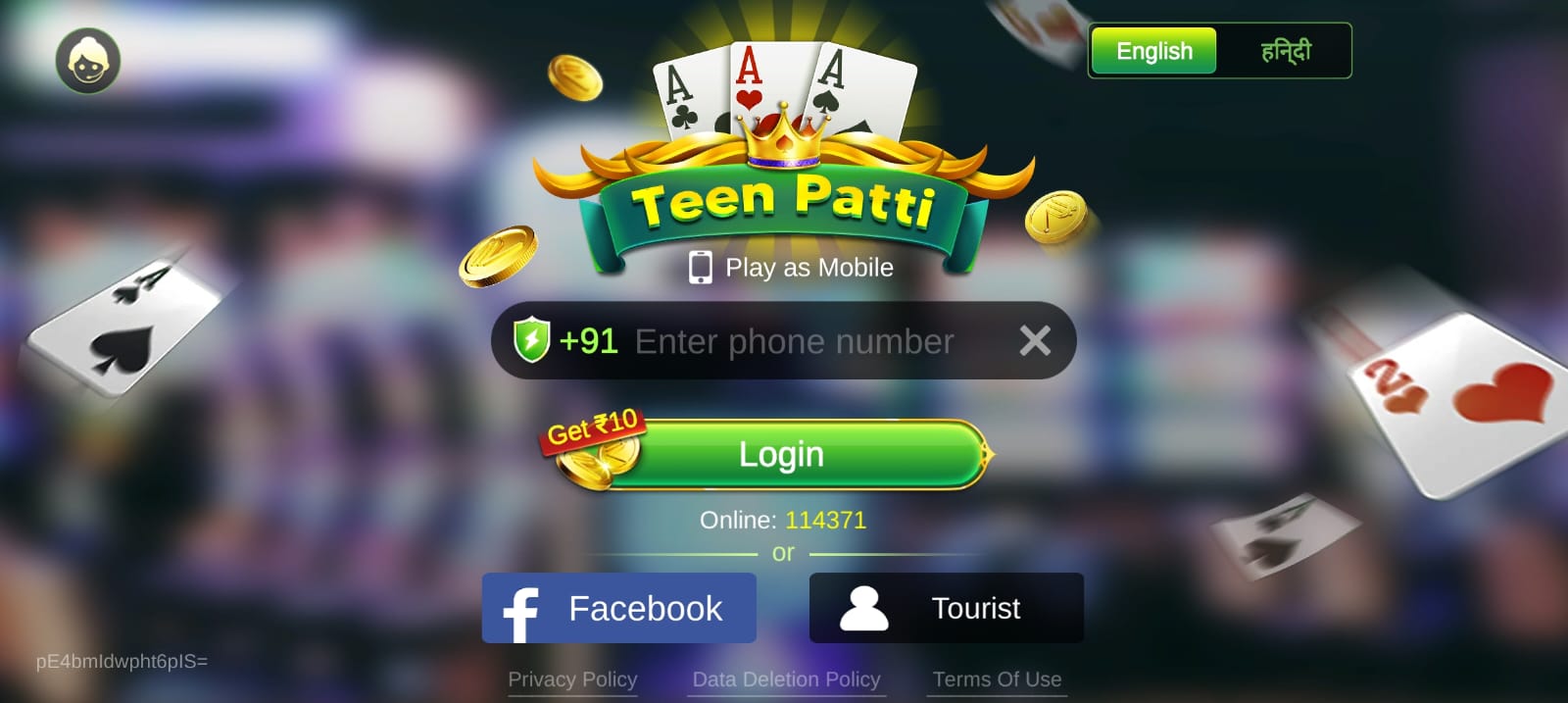 Create An Account In Teen Patti Galaxy Application