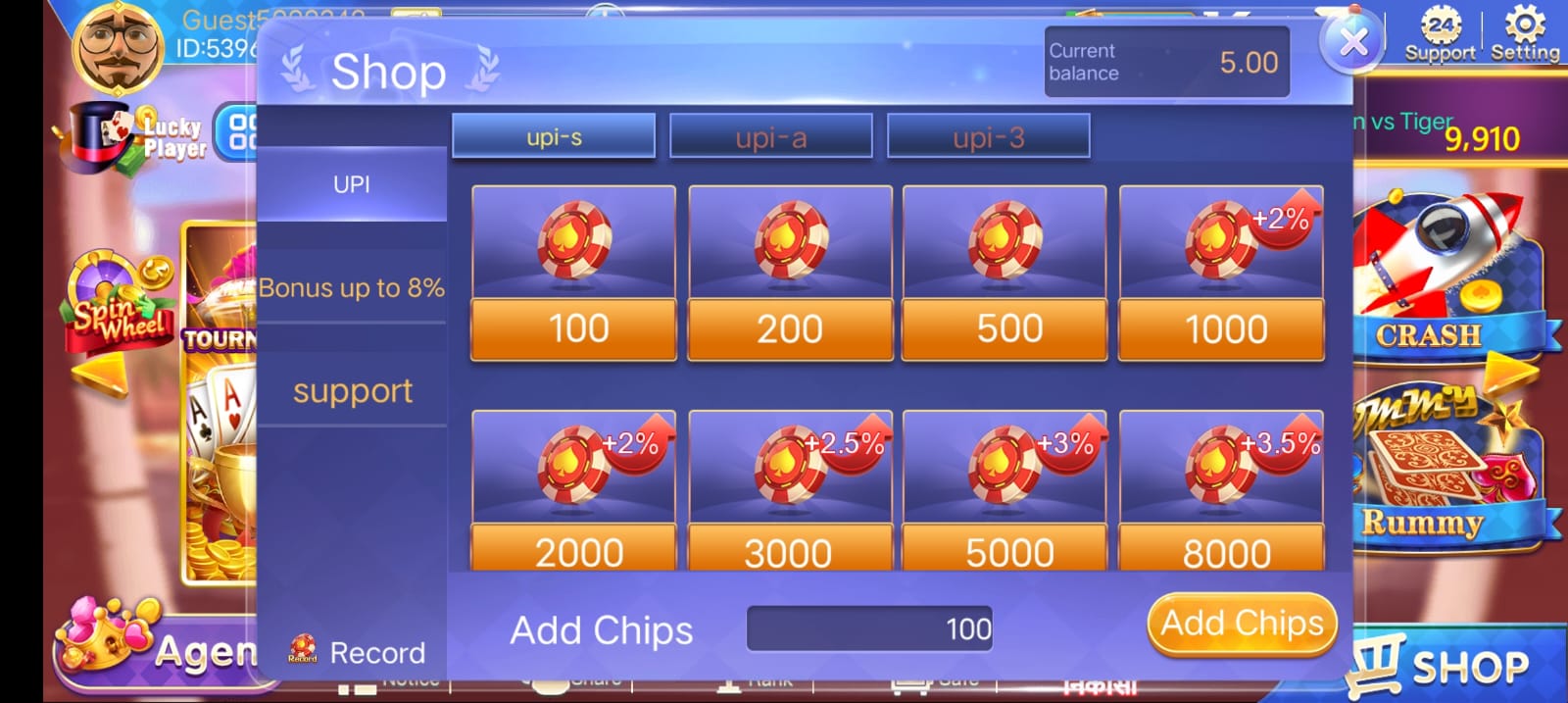 Add Money In The Teen Patti Party App