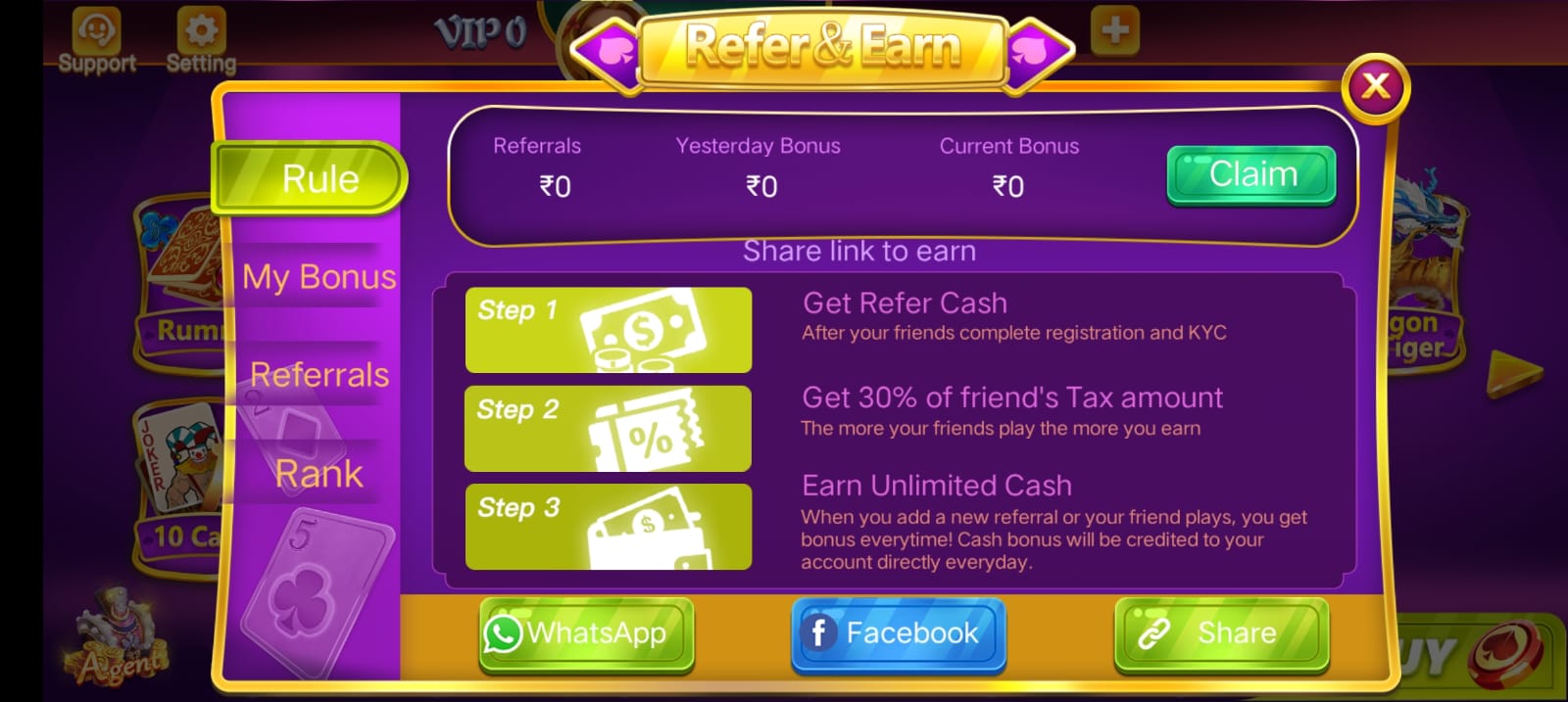 Teen Patti Mini App