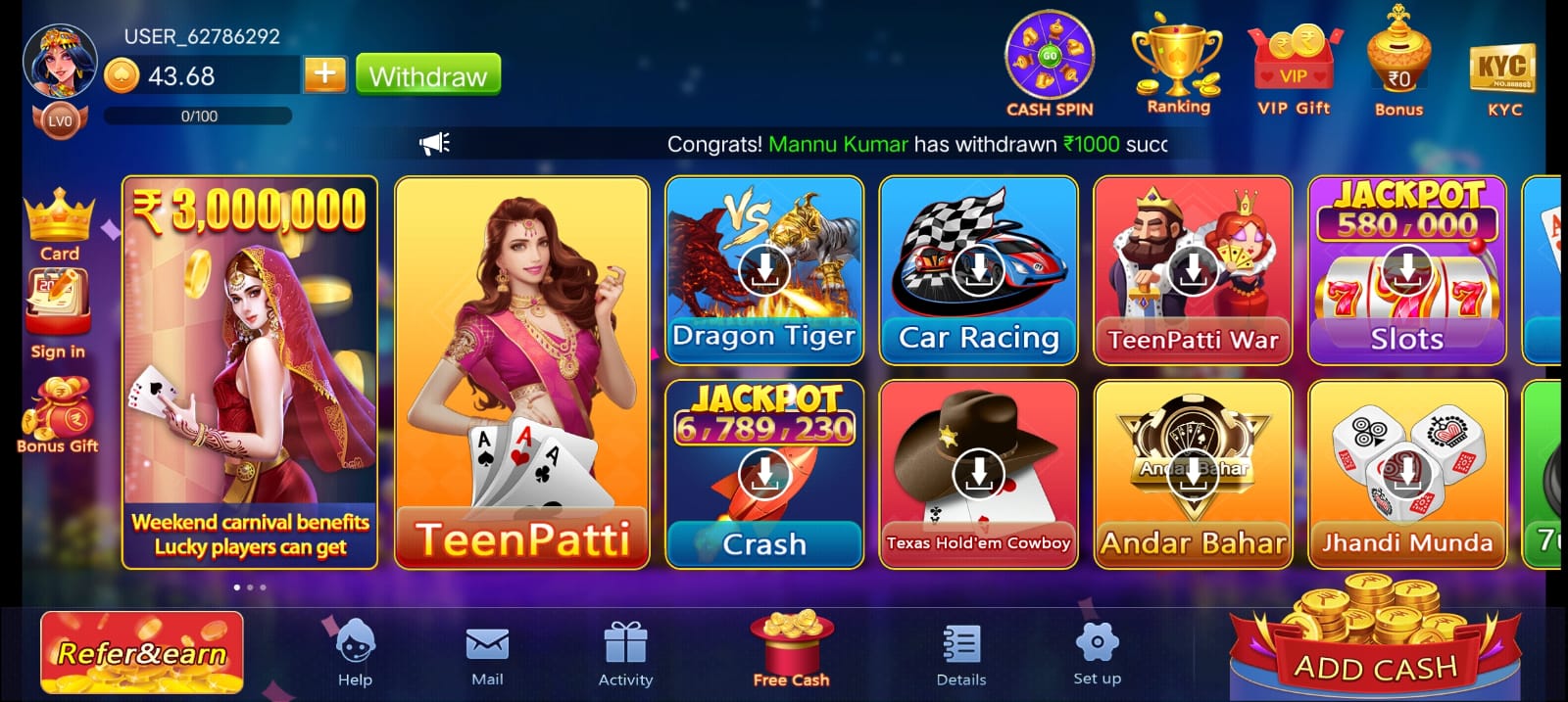 All Games For 3 Patti Bobo Apk